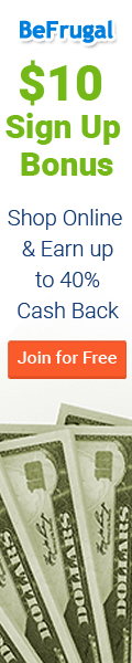 BeFrugal.com Cash Back