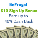 BeFrugal.com Cash Back